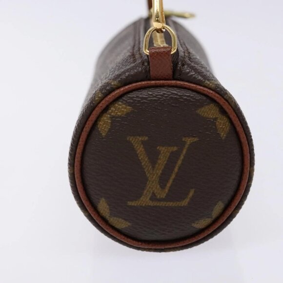 LOUIS VUITTON Monogram Papillon Pouch LV Auth 138438 - Picture 5 of 16